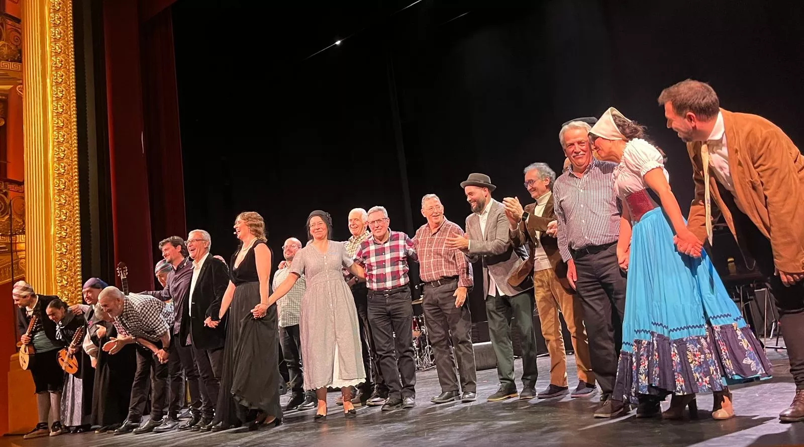 Espectáculo 'Años de Vida' en el Teatro Olimpia. Foto Mercedes Manterola