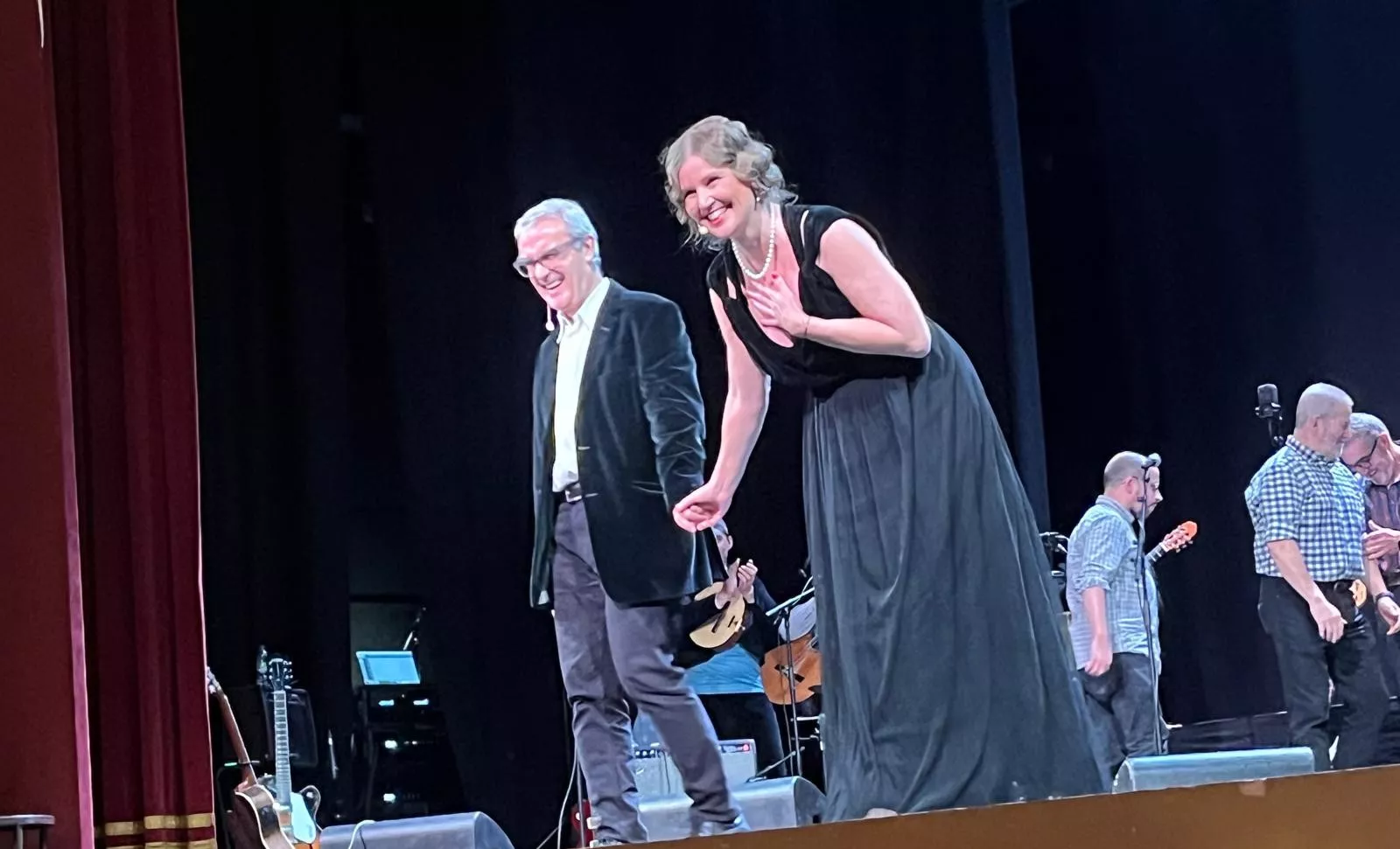 Espectáculo 'Años de Vida' en el Teatro Olimpia. Foto Mercedes Manterola