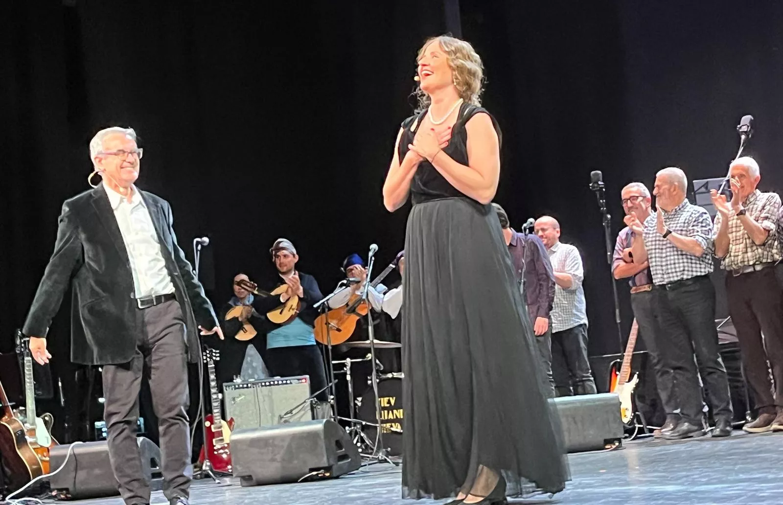 Espectáculo 'Años de Vida' en el Teatro Olimpia. Foto Mercedes Manterola