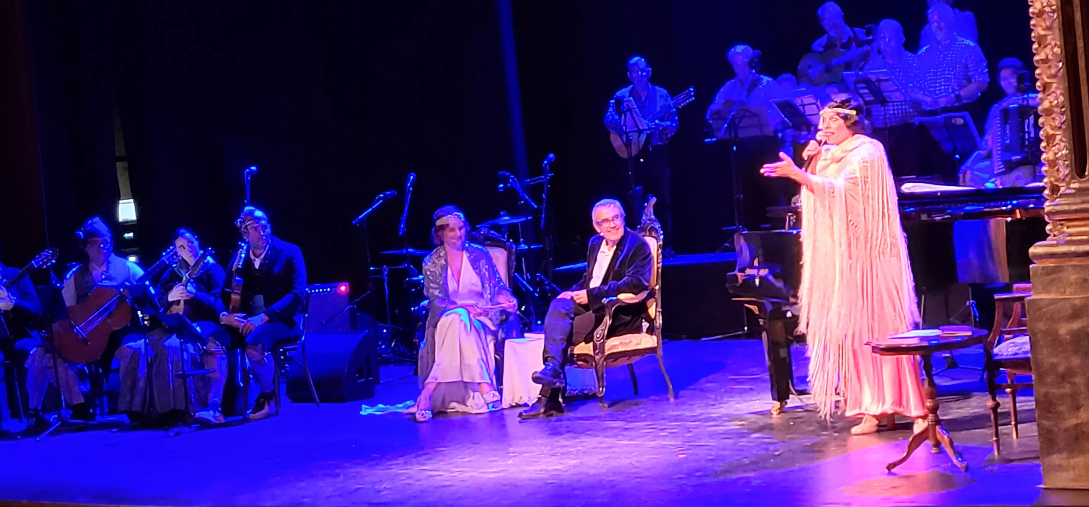 Espectáculo 'Años de Vida' en el Teatro Olimpia. Foto Mercedes Manterola