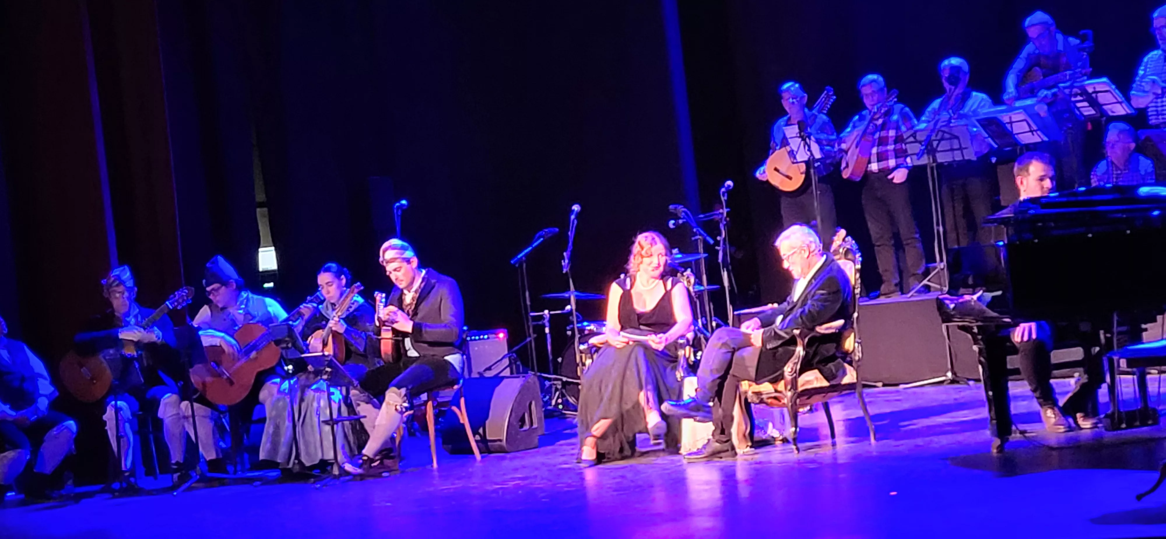 Espectáculo 'Años de Vida' en el Teatro Olimpia. Foto Mercedes Manterola