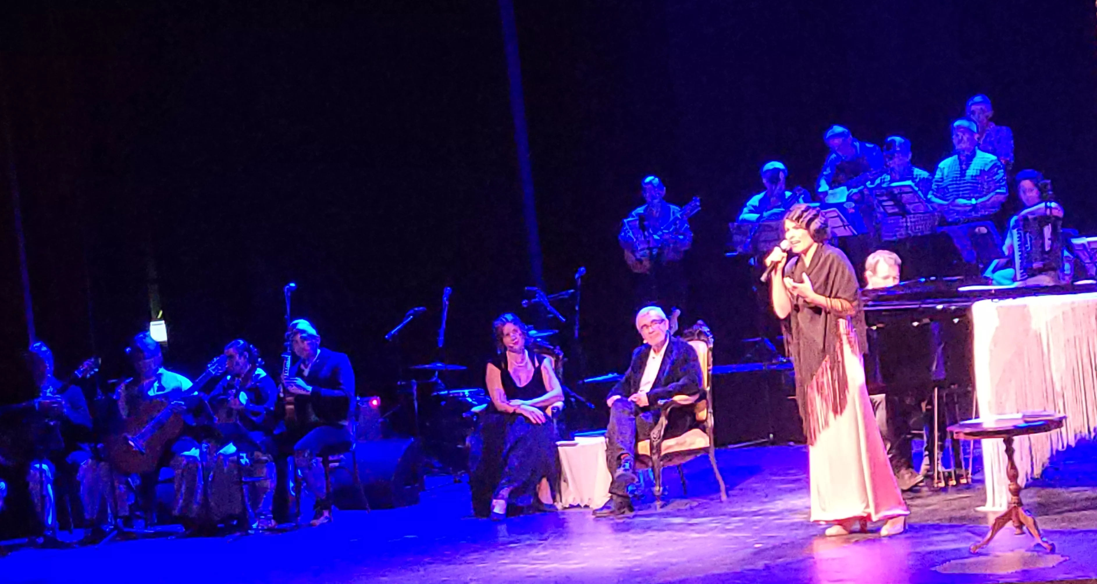 Espectáculo 'Años de Vida' en el Teatro Olimpia. Foto Mercedes Manterola