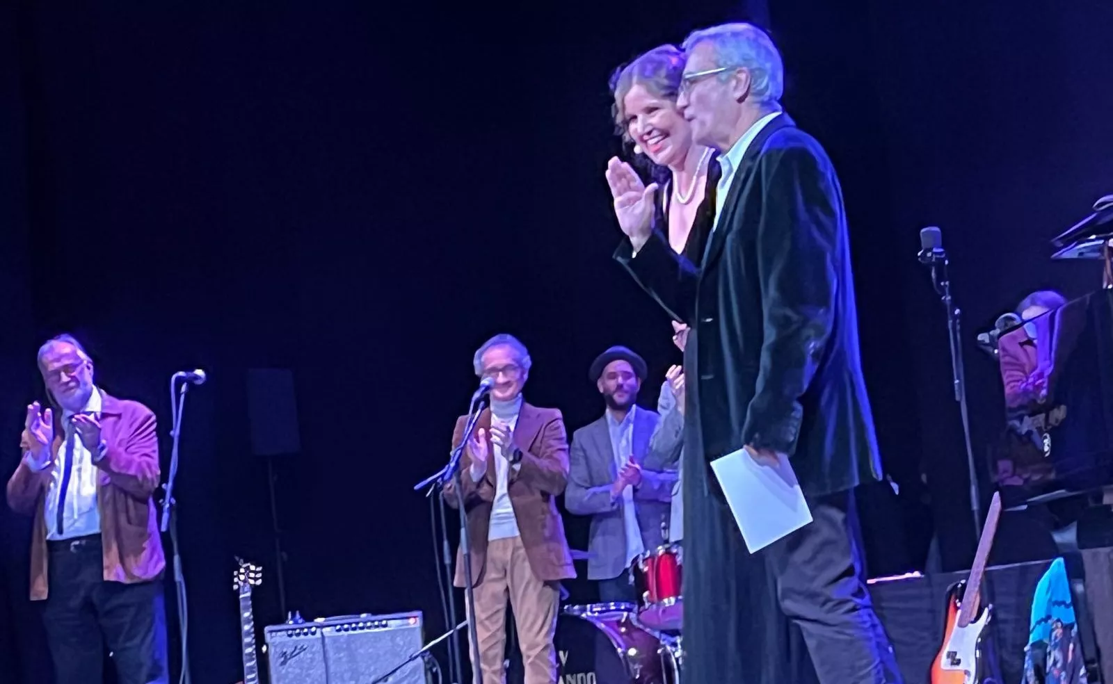 Espectáculo 'Años de Vida' en el Teatro Olimpia. Foto Mercedes Manterola
