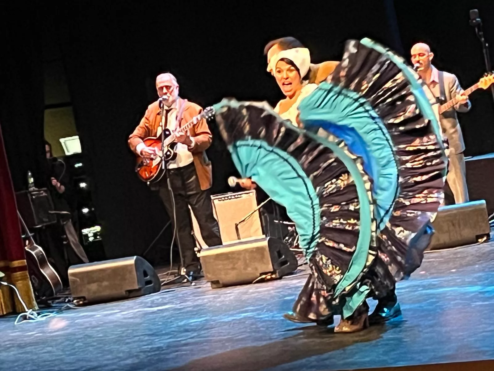 Espectáculo 'Años de Vida' en el Teatro Olimpia. Foto Mercedes Manterola