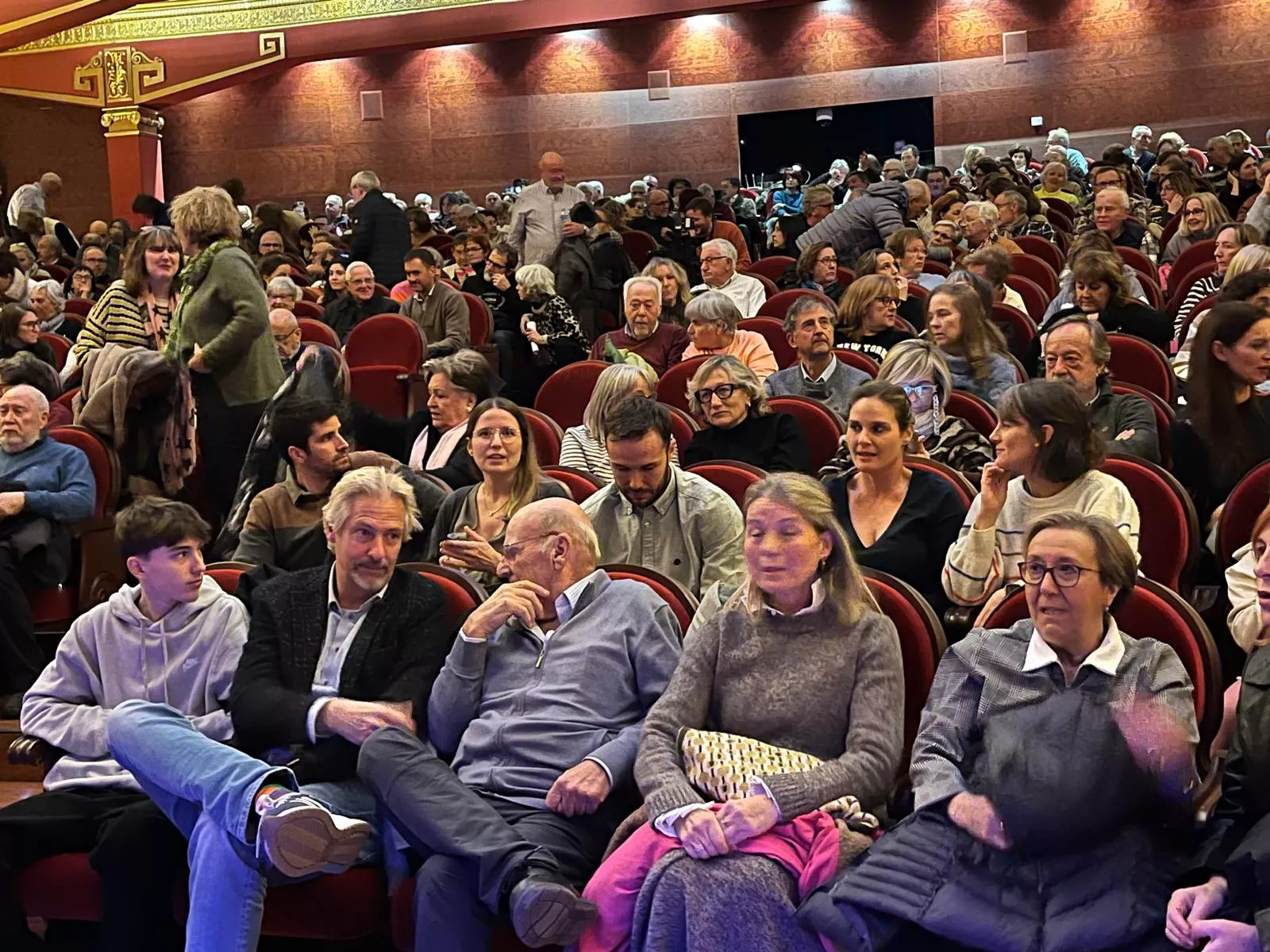 Espectáculo 'Años de Vida' en el Teatro Olimpia. Foto Mercedes Manterola