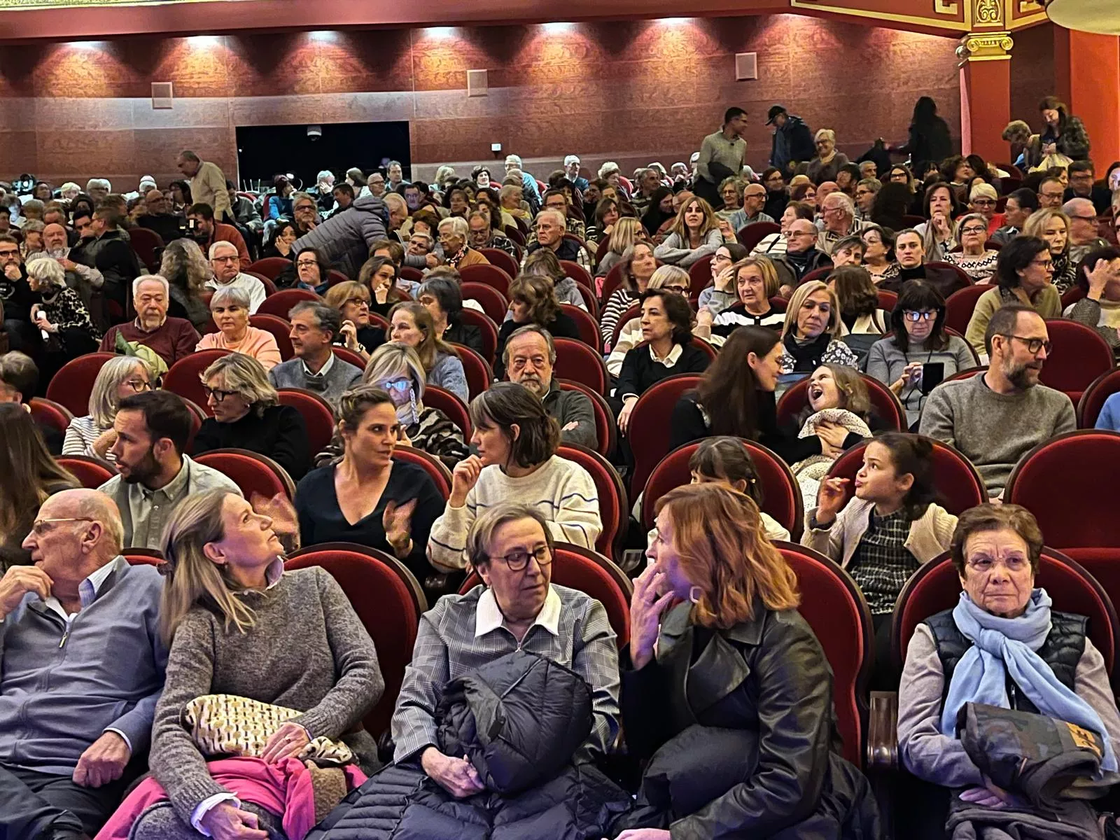 Espectáculo 'Años de Vida' en el Teatro Olimpia. Foto Mercedes Manterola