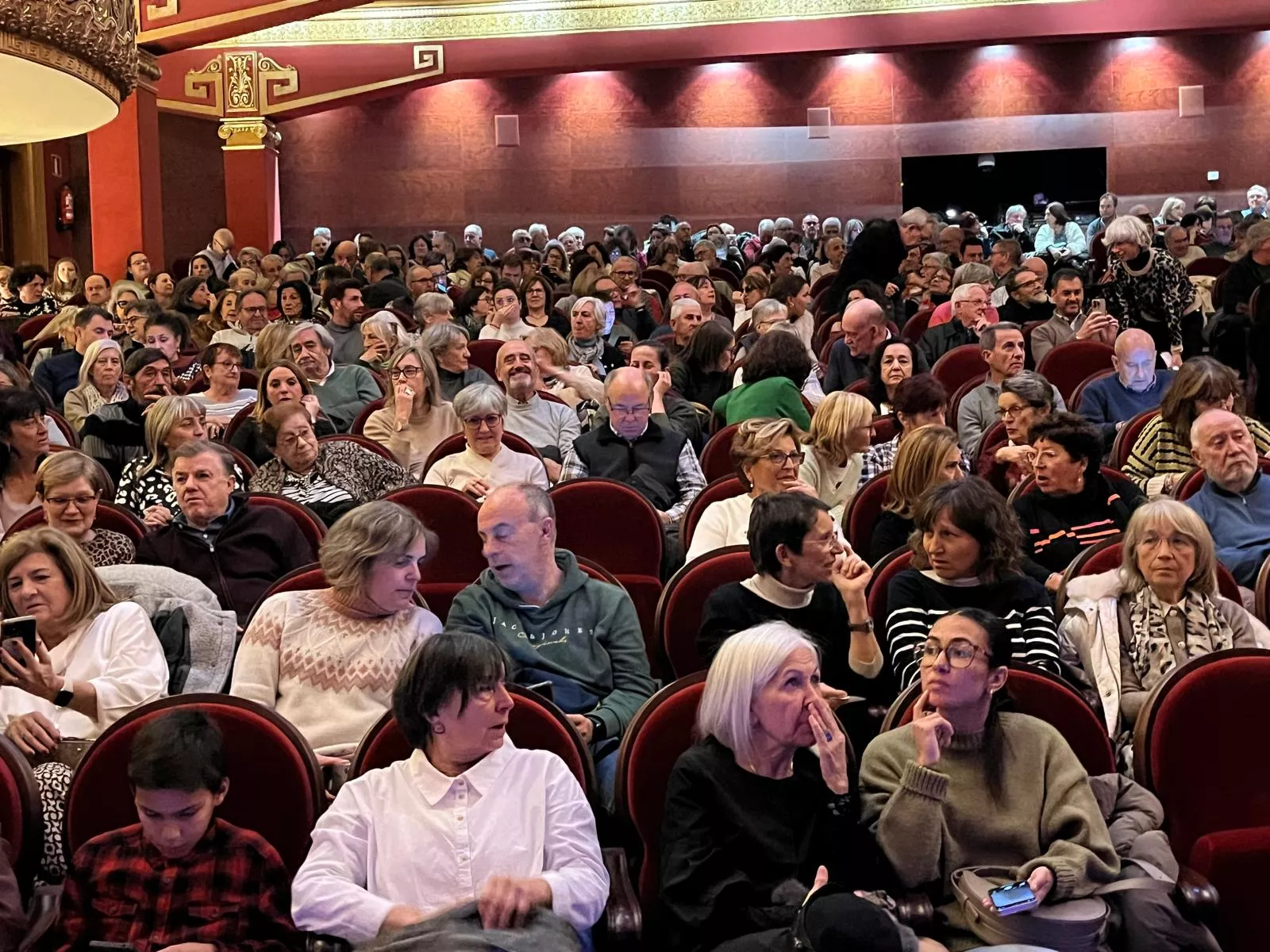 Espectáculo 'Años de Vida' en el Teatro Olimpia. Foto Mercedes Manterola