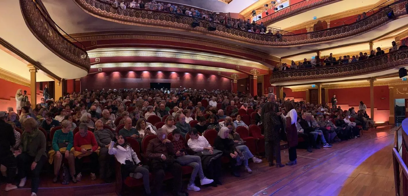 Espectáculo 'Años de Vida' en el Teatro Olimpia. Foto Mercedes Manterola