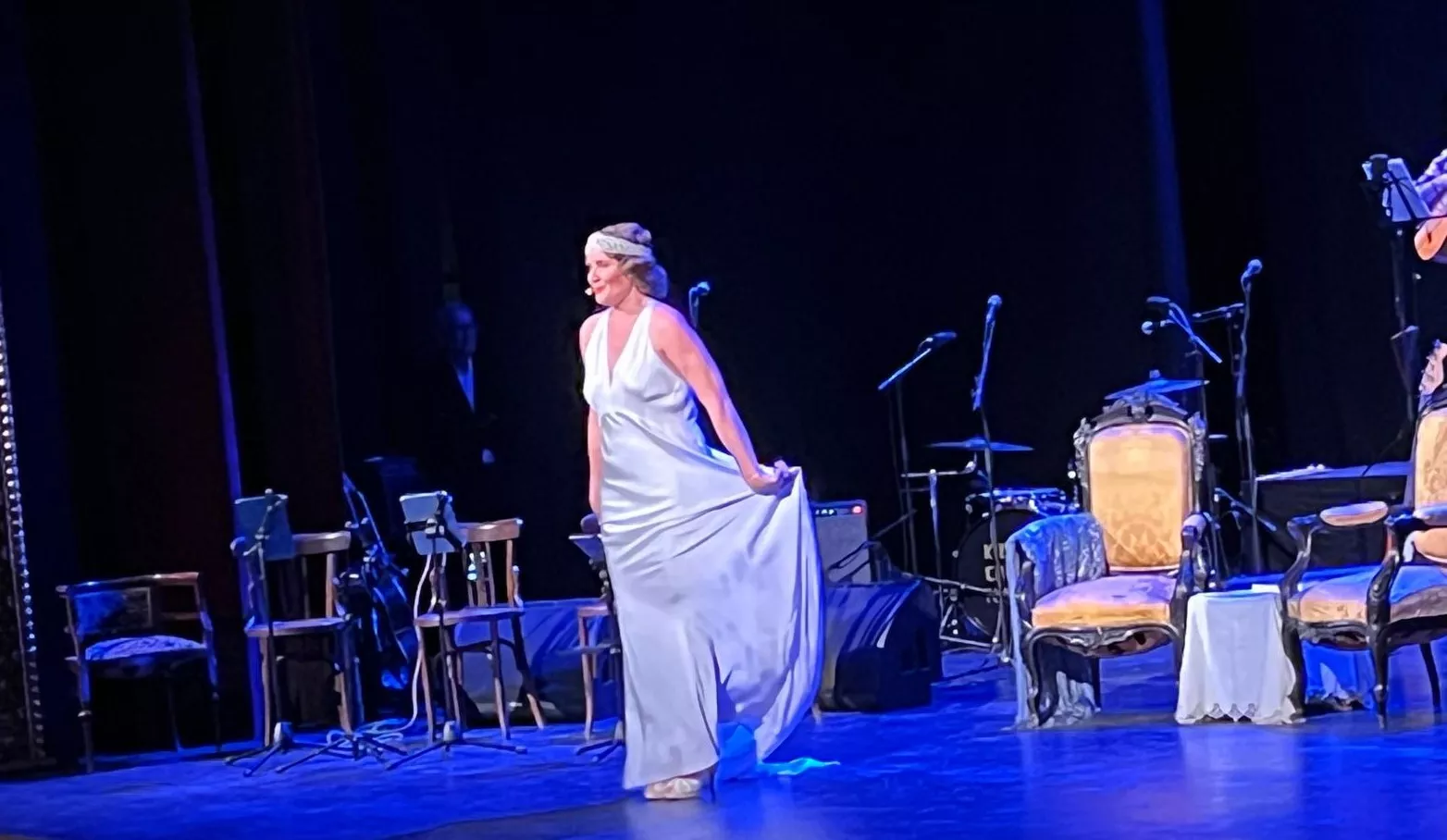 Espectáculo 'Años de Vida' en el Teatro Olimpia. Foto Mercedes Manterola