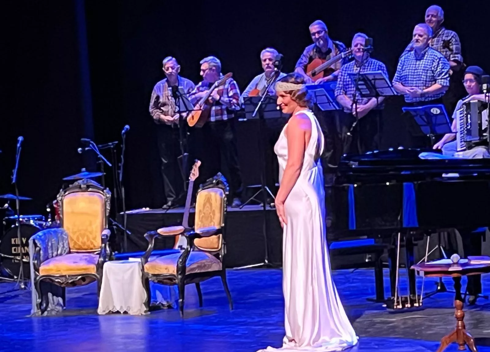 Espectáculo 'Años de Vida' en el Teatro Olimpia. Foto Mercedes Manterola
