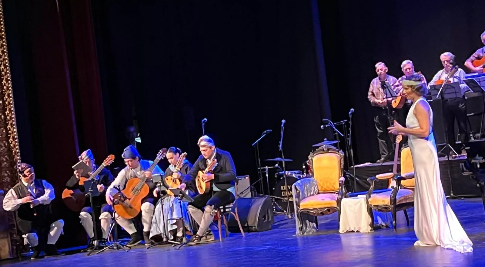 Espectáculo 'Años de Vida' en el Teatro Olimpia. Foto Mercedes Manterola
