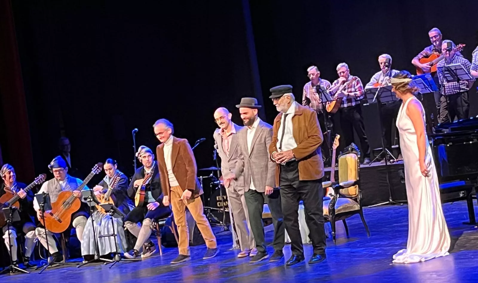 Espectáculo 'Años de Vida' en el Teatro Olimpia. Foto Mercedes Manterola