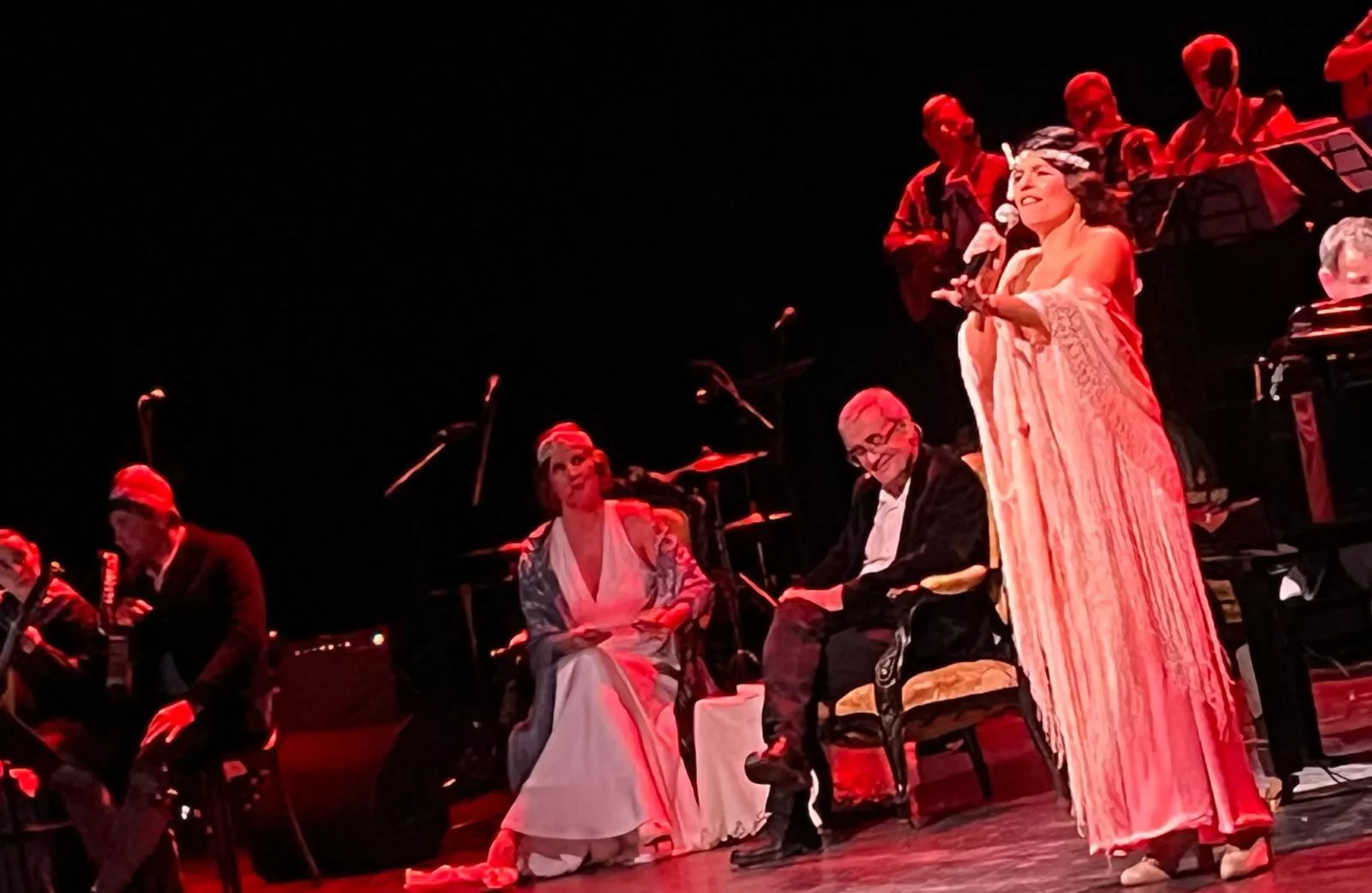 Espectáculo 'Años de Vida' en el Teatro Olimpia. Foto Mercedes Manterola