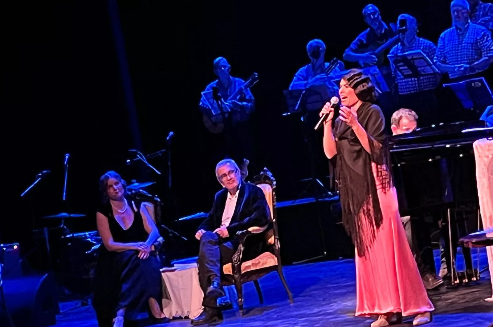 Espectáculo 'Años de Vida' en el Teatro Olimpia. Foto Mercedes Manterola