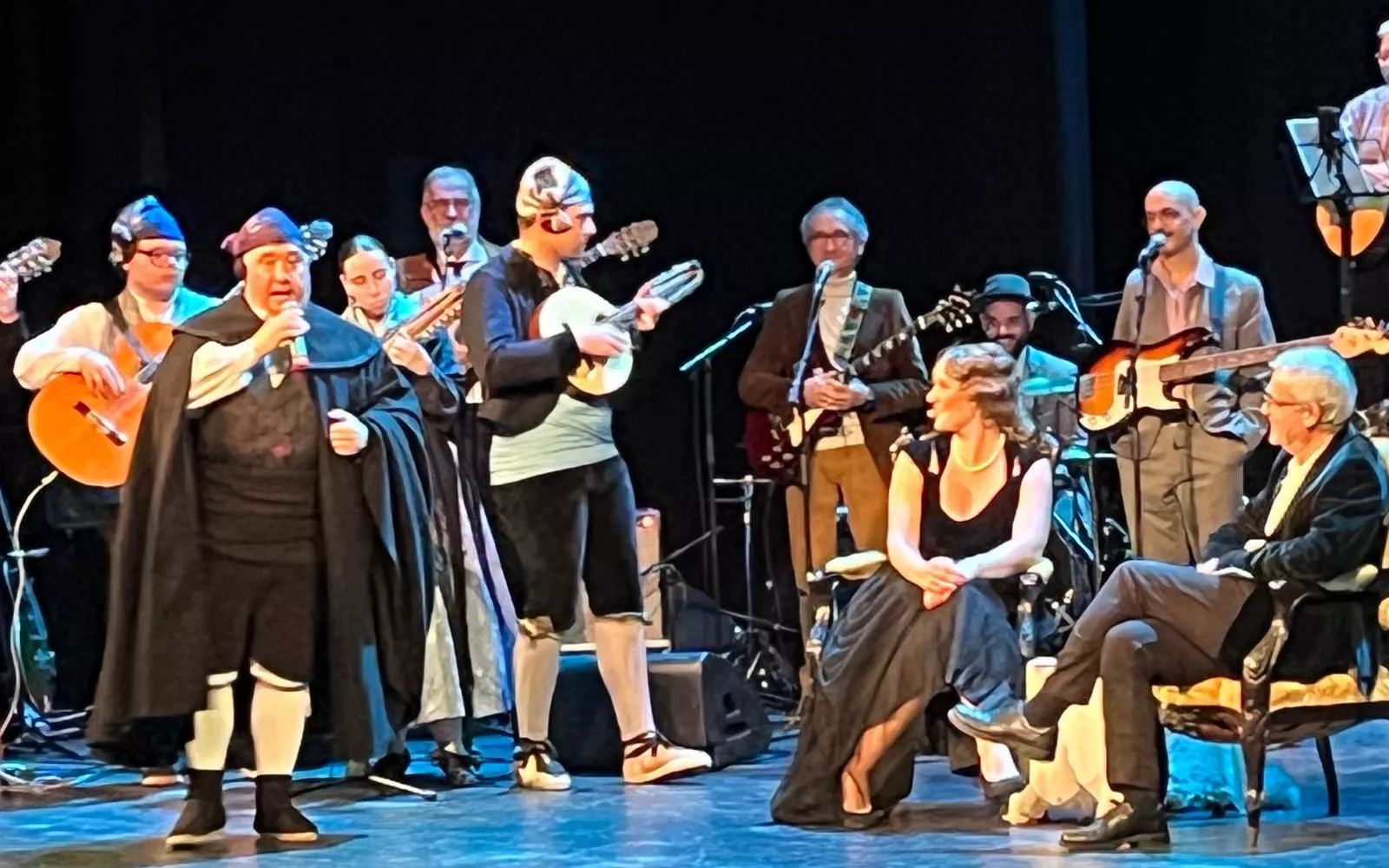 Espectáculo 'Años de Vida' en el Teatro Olimpia. Foto Mercedes Manterola