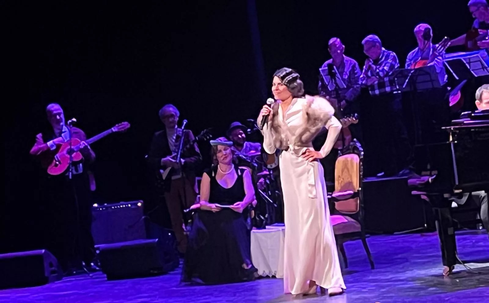 Espectáculo 'Años de Vida' en el Teatro Olimpia. Foto Mercedes Manterola