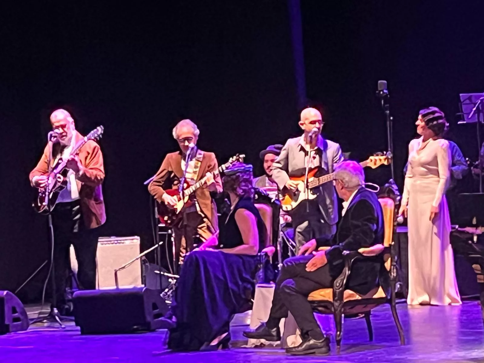 Espectáculo 'Años de Vida' en el Teatro Olimpia. Foto Mercedes Manterola