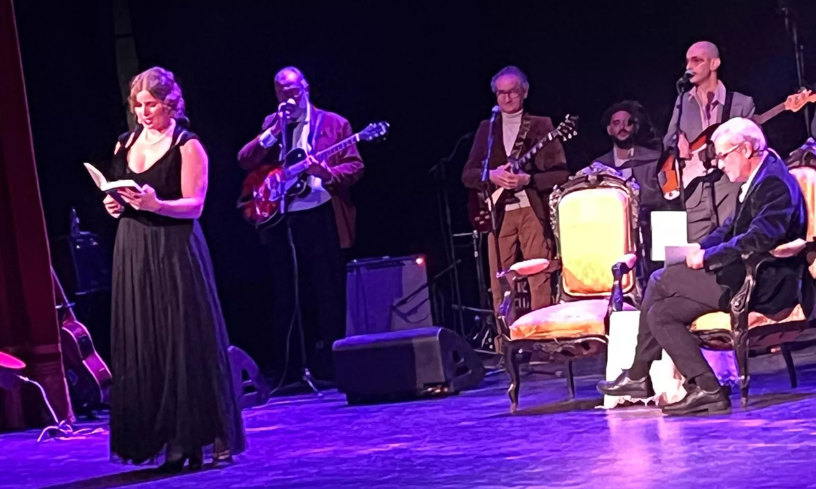 Espectáculo 'Años de Vida' en el Teatro Olimpia. Foto Mercedes Manterola
