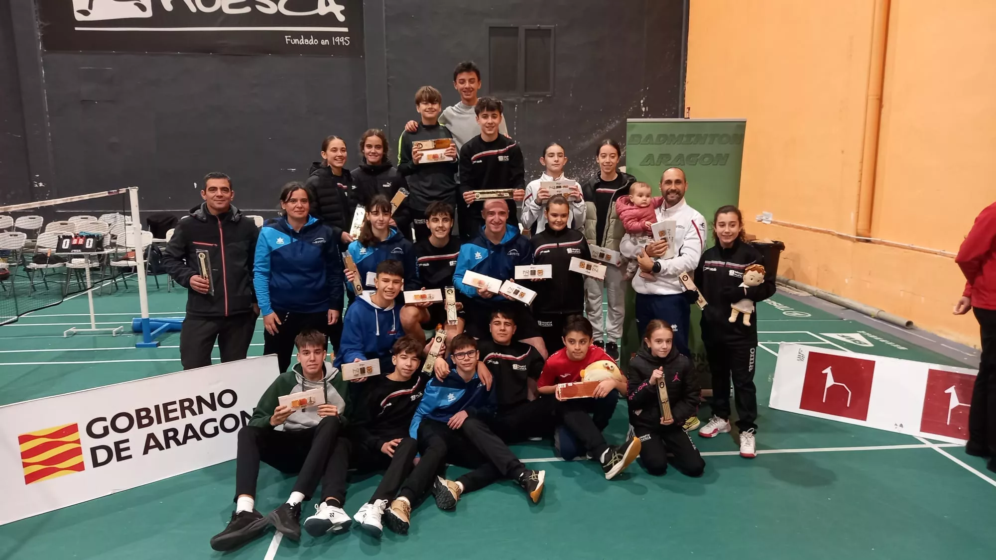 Imagen de archivo de un torneo en Huesca.