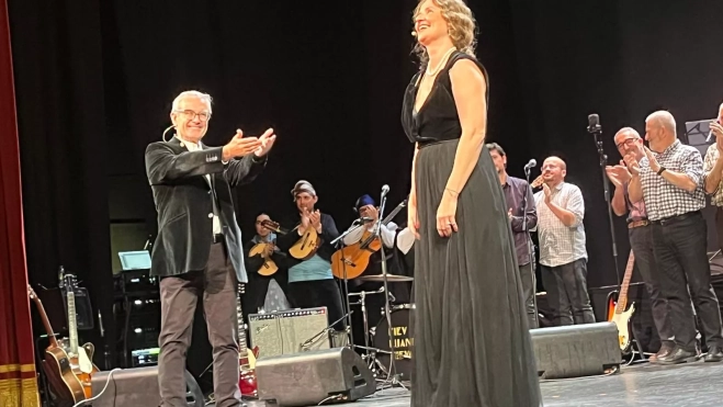 Manuel Domínguez y Marta Borraz. Foto Mercedes Manterola