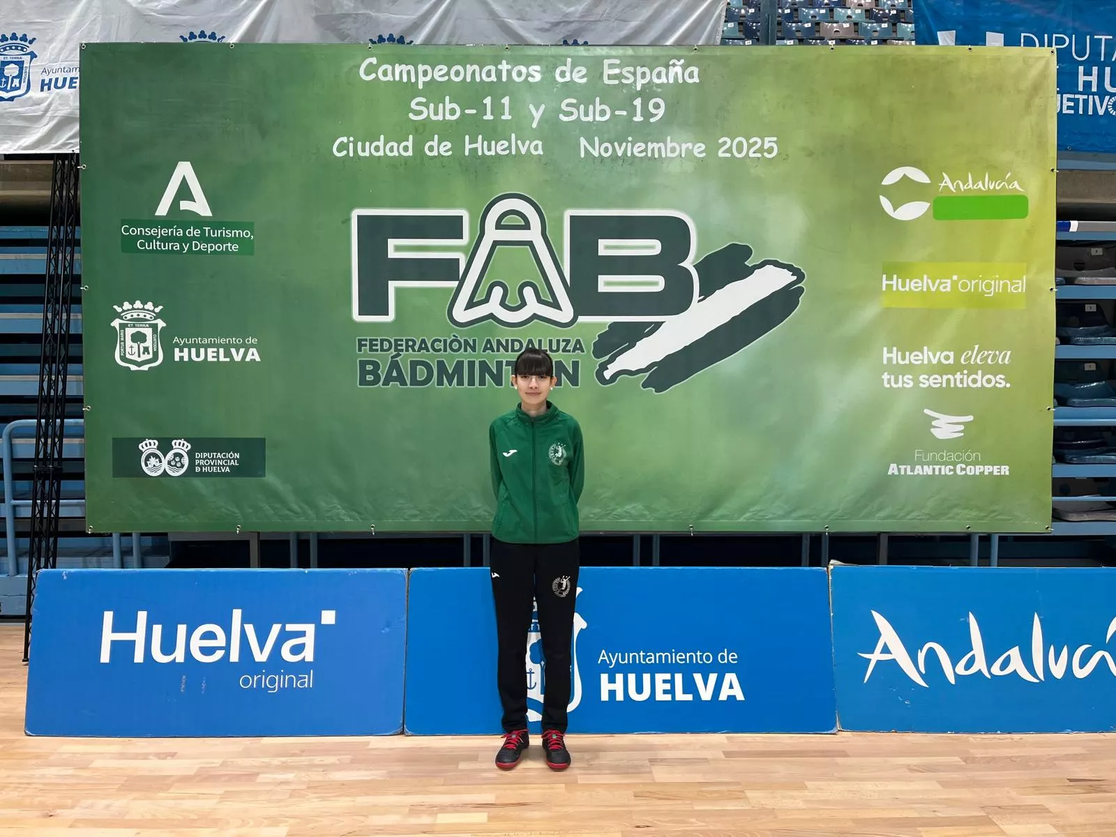 Emma Bibián, del VV Osca, en el campeonato.