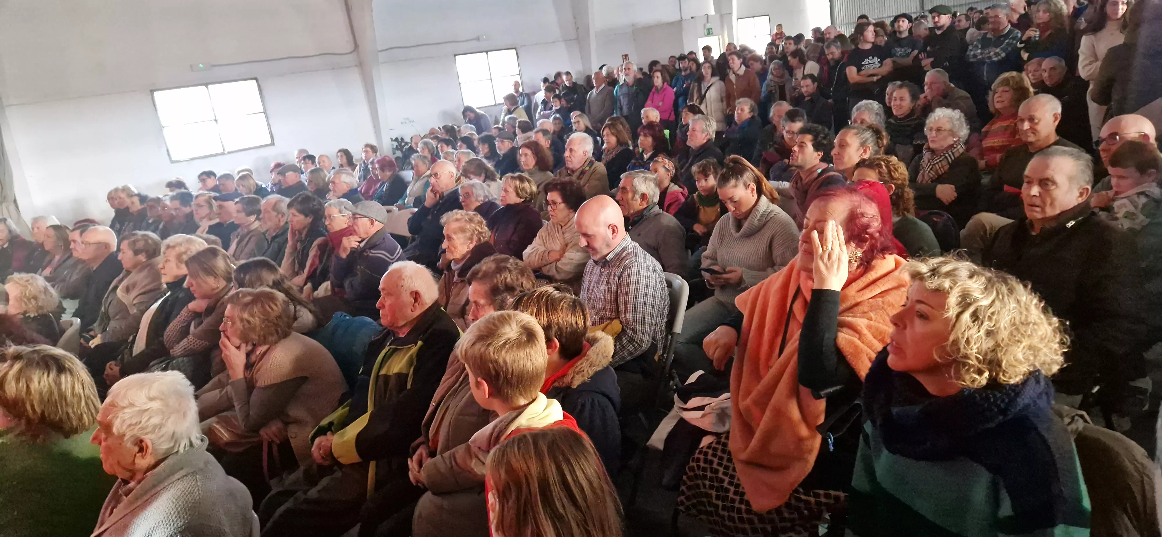 Acto celebrado este domingo en Loarre. Foto Myriam Martínez Acto celebrado este domingo en Loarre. Foto Myriam Martínez