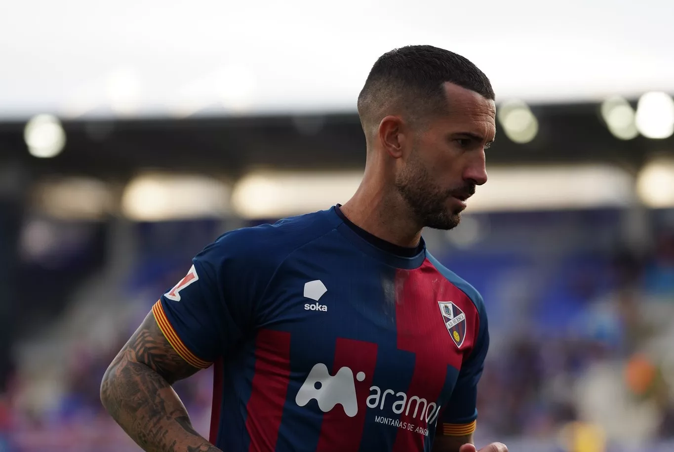 Sielva en el partido ante el Sporting. Sielva: "Se han dicho muchas mentiras". Foto: Dani Vidal @fotomaniafut