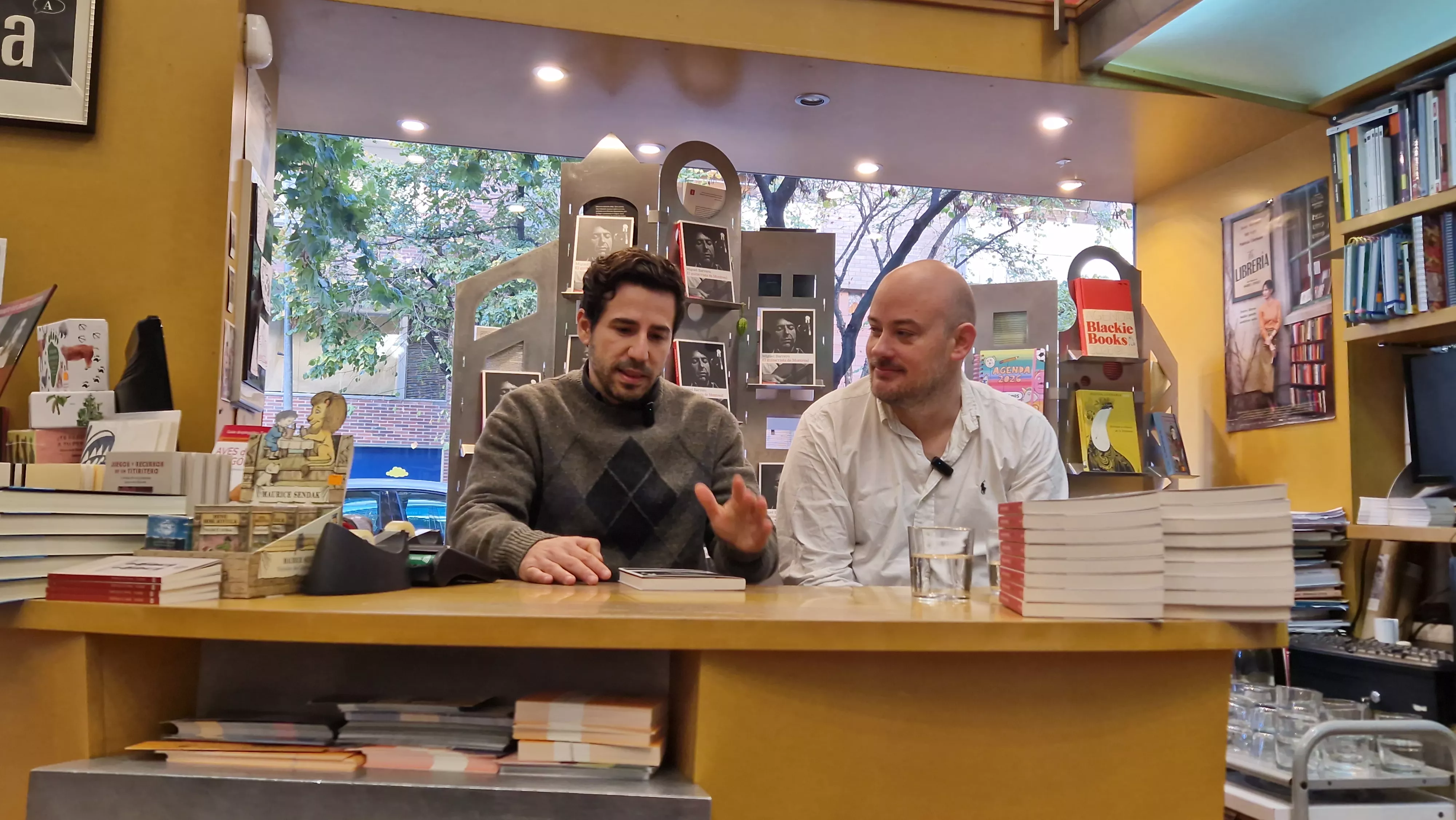 Lorenzo R. Garrido y Manuel Barrero. Foto Myriam Martínez