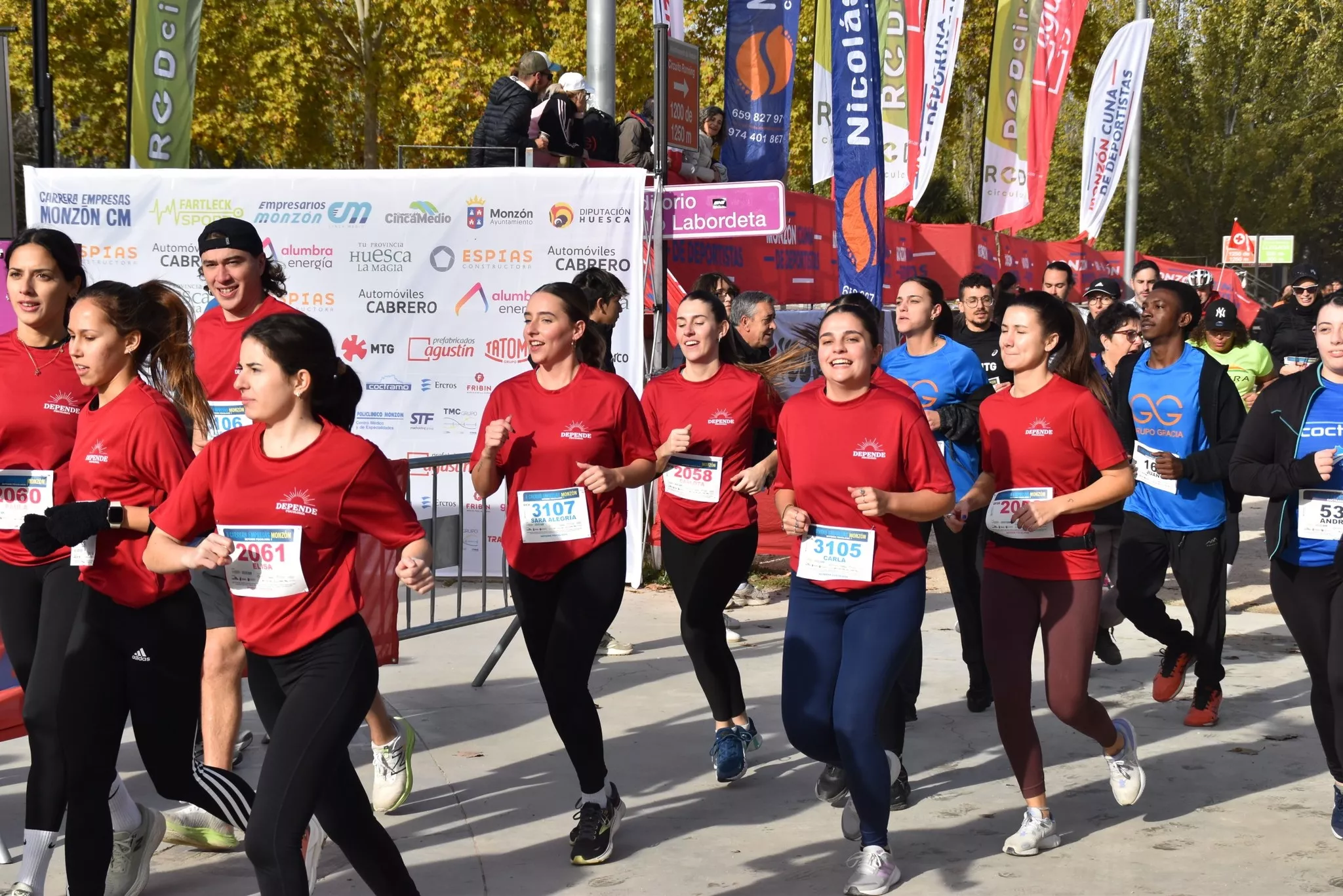 Carrera de Empresas de Monzón 2025