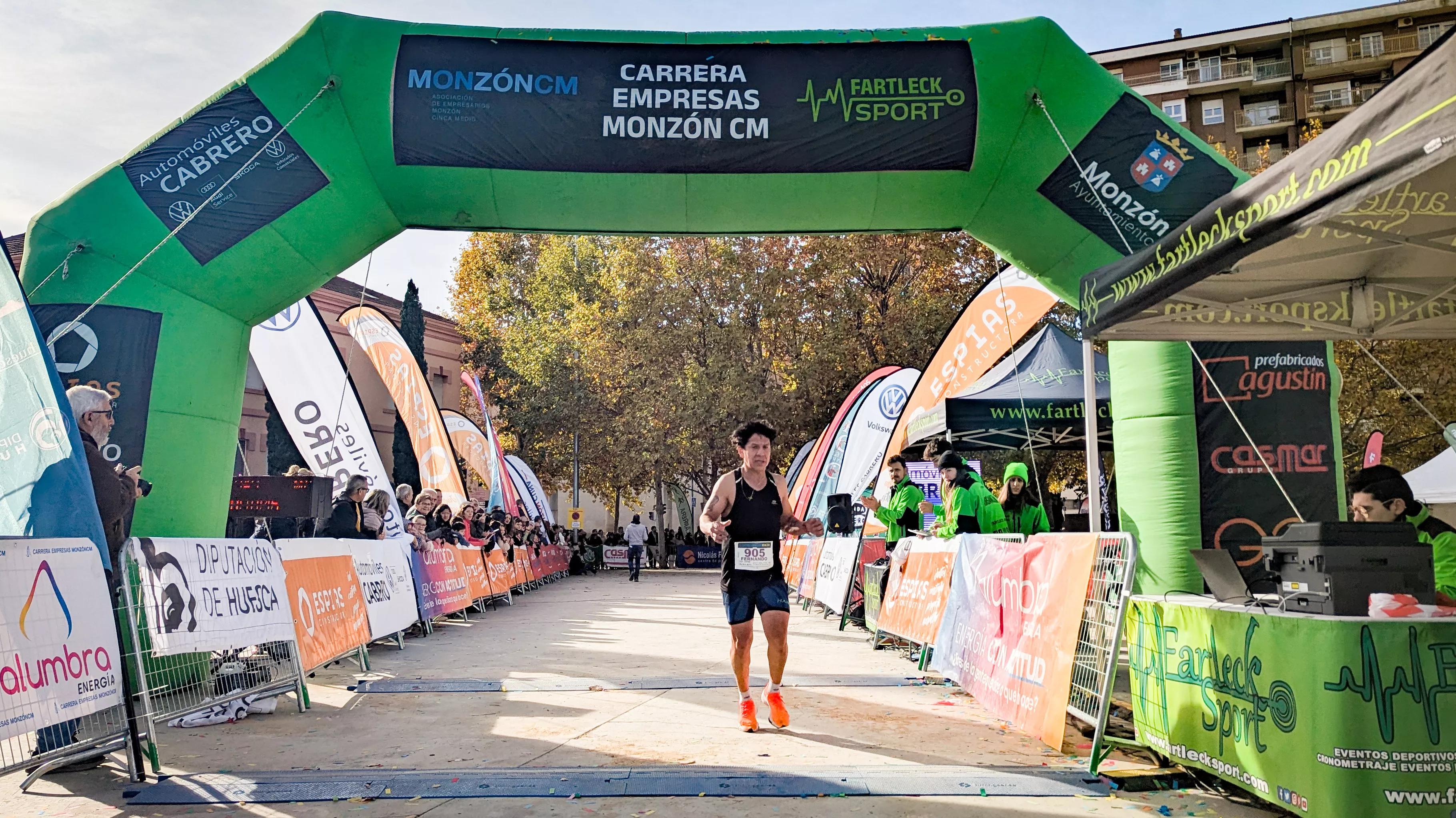 Carrera de Empresas de Monzón 2025