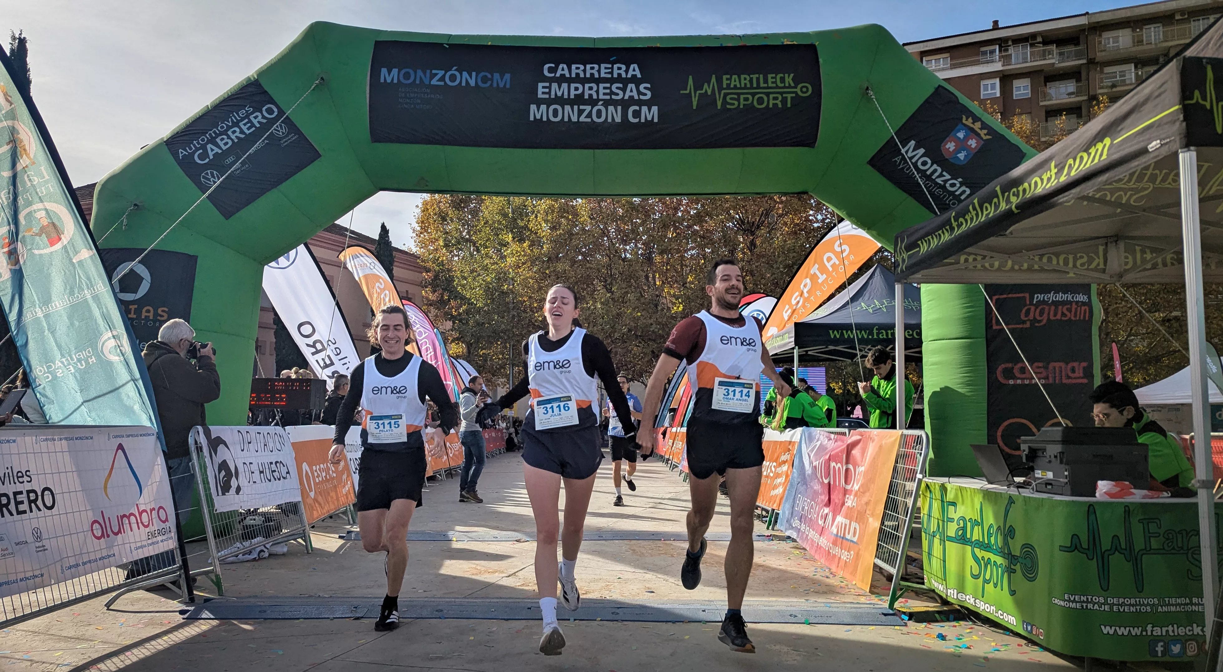 Carrera de Empresas de Monzón 2025