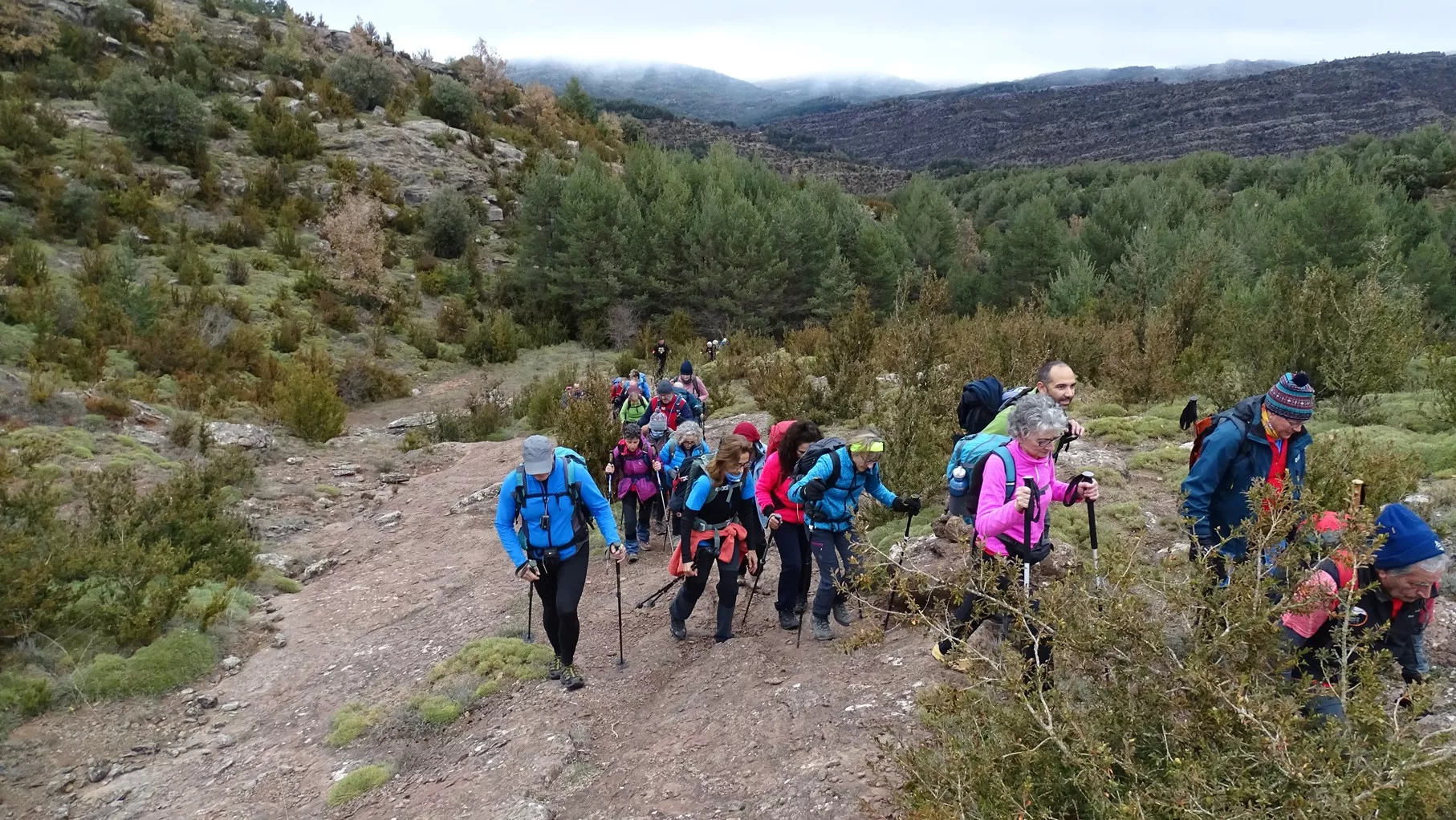 Hacia Bagüeste. Foto Alfredo Zazo