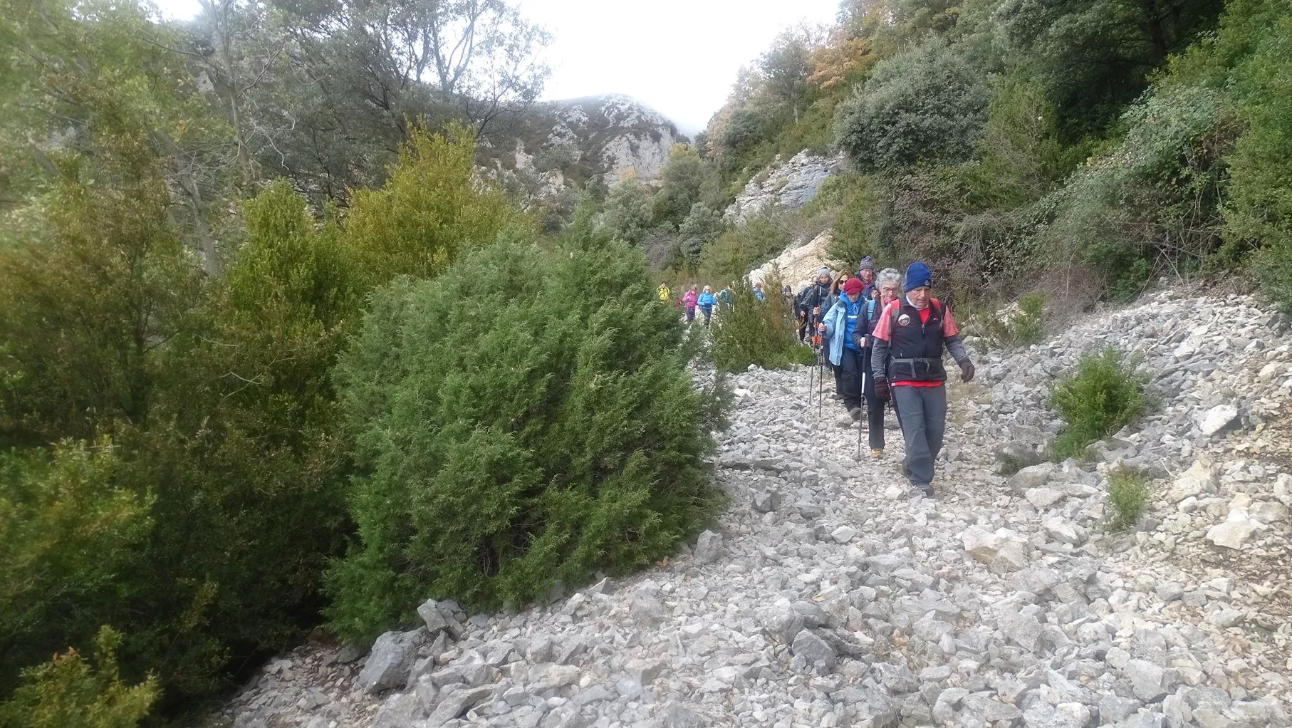 Descenso al valle. Foto Alfredo Zazo