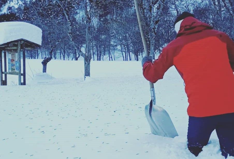 Imagen reciente de la nieve acumulada en el último temporal en el Balnerario de Panticosa. Foto: Turismo de Panticosa