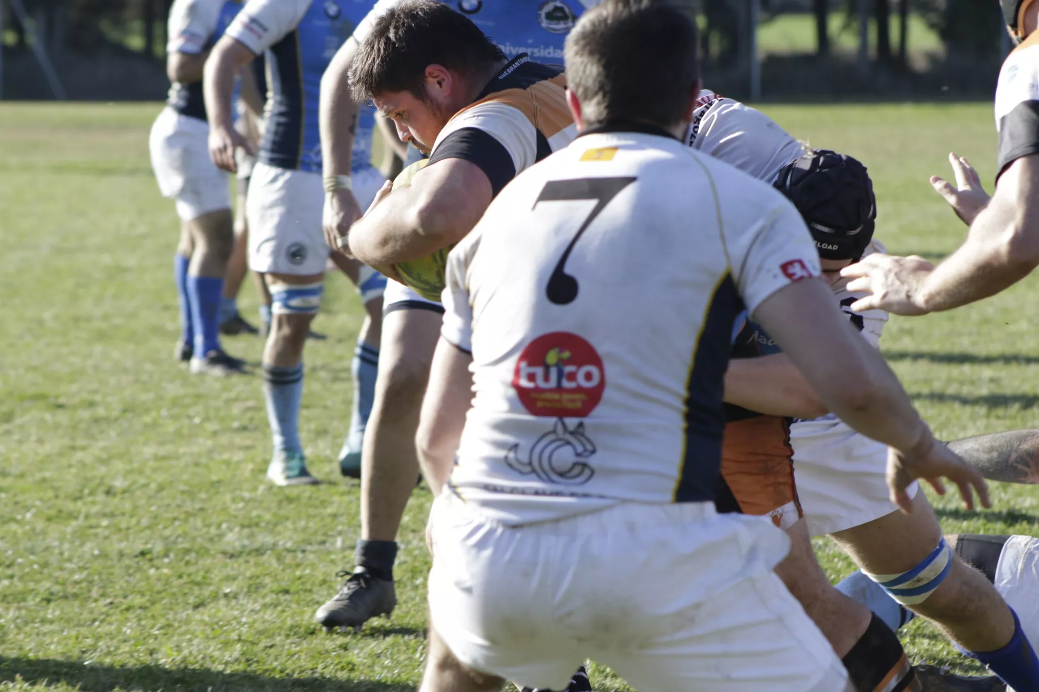 El Quebrantahuesos Rugby Club sufrió una contundente derrota.