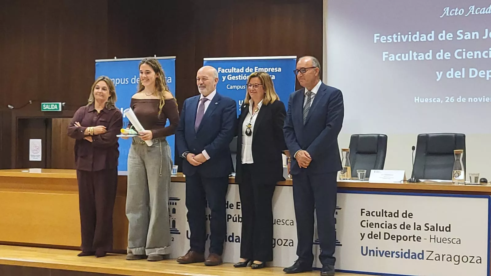 Fiesta de San José de Calasanz en la Facultad de Ciencias de la Salud y el Deporte