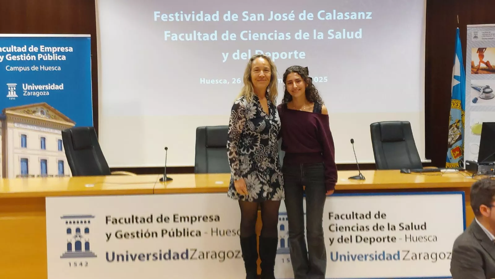 Fiesta de San José de Calasanz en la Facultad de Ciencias de la Salud y el Deporte