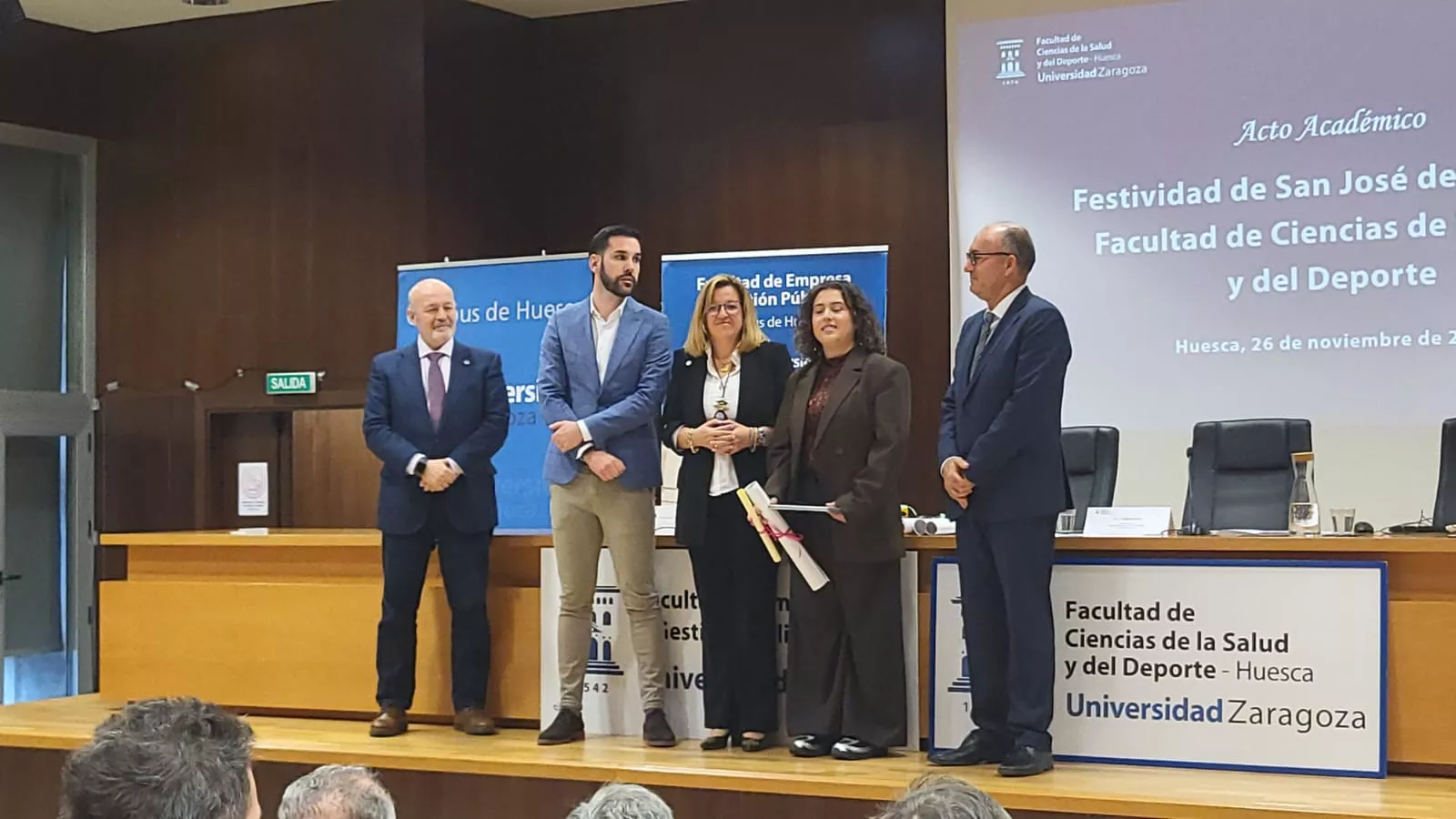 Fiesta de San José de Calasanz en la Facultad de Ciencias de la Salud y el Deporte