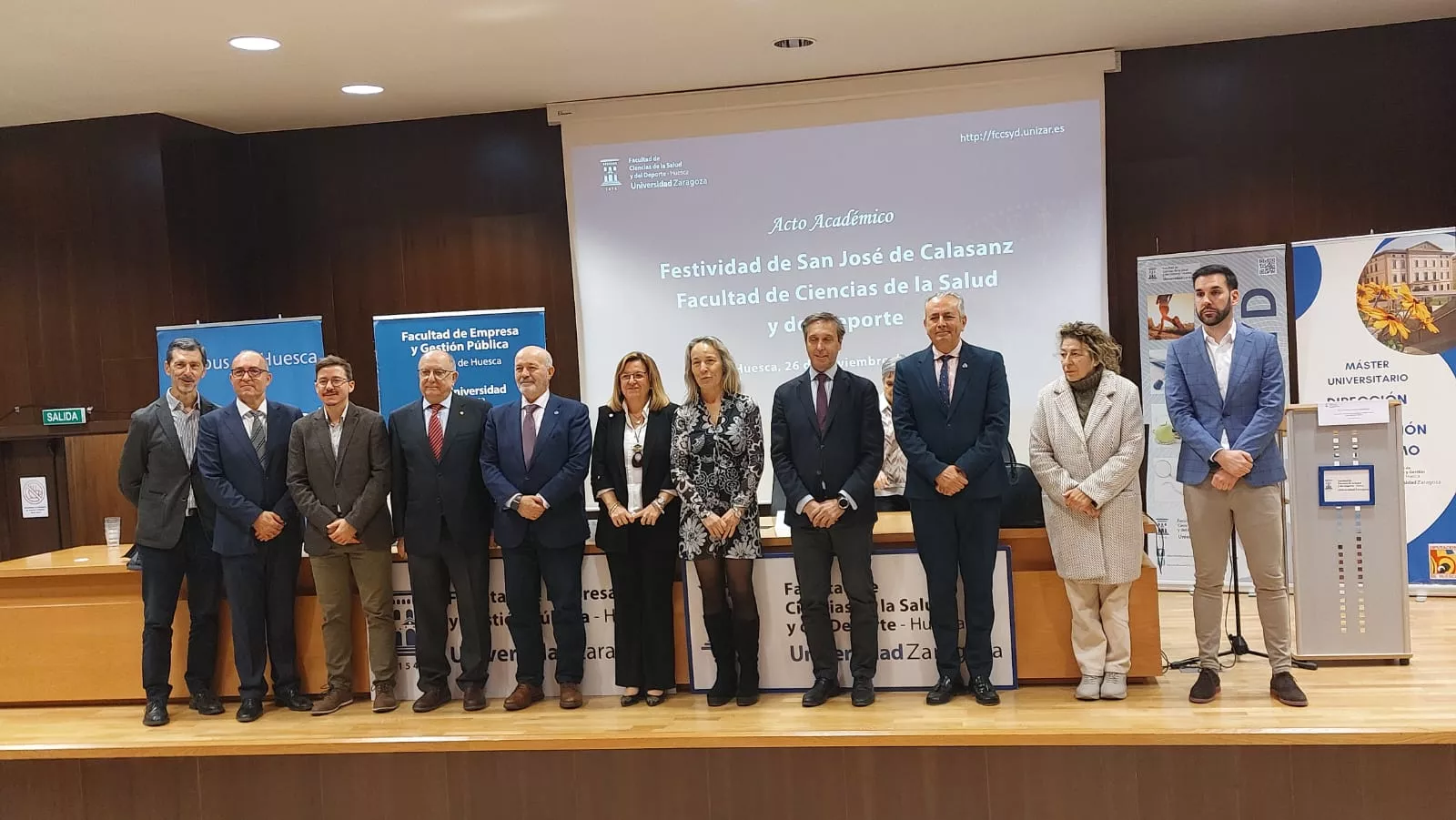 Fiesta de San José de Calasanz en la Facultad de Ciencias de la Salud y el Deporte
