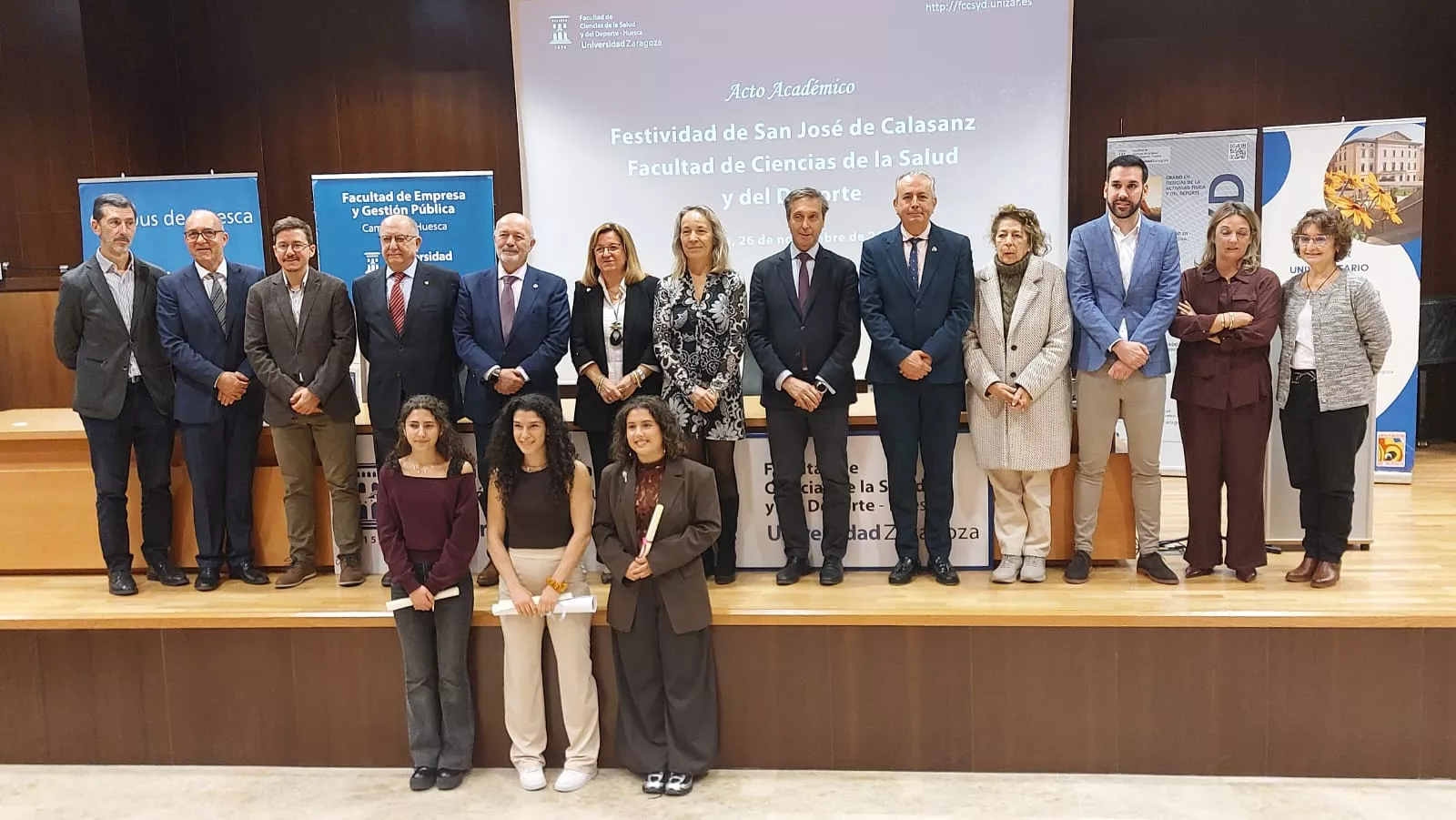 Fiesta de San José de Calasanz en la Facultad de Ciencias de la Salud y el Deporte