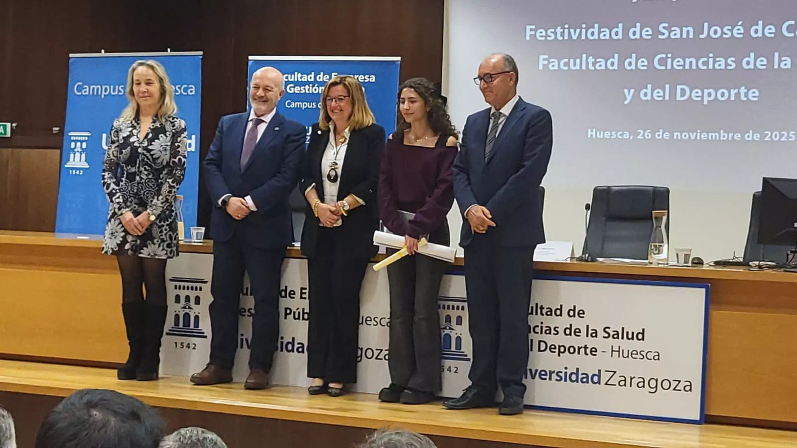 Fiesta de San José de Calasanz en la Facultad de Ciencias de la Salud y el Deporte