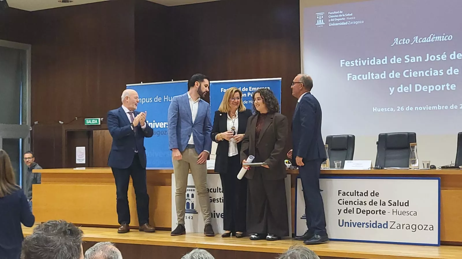 Fiesta de San José de Calasanz en la Facultad de Ciencias de la Salud y el Deporte