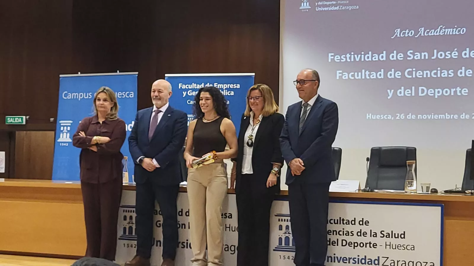 Fiesta de San José de Calasanz en la Facultad de Ciencias de la Salud y el Deporte