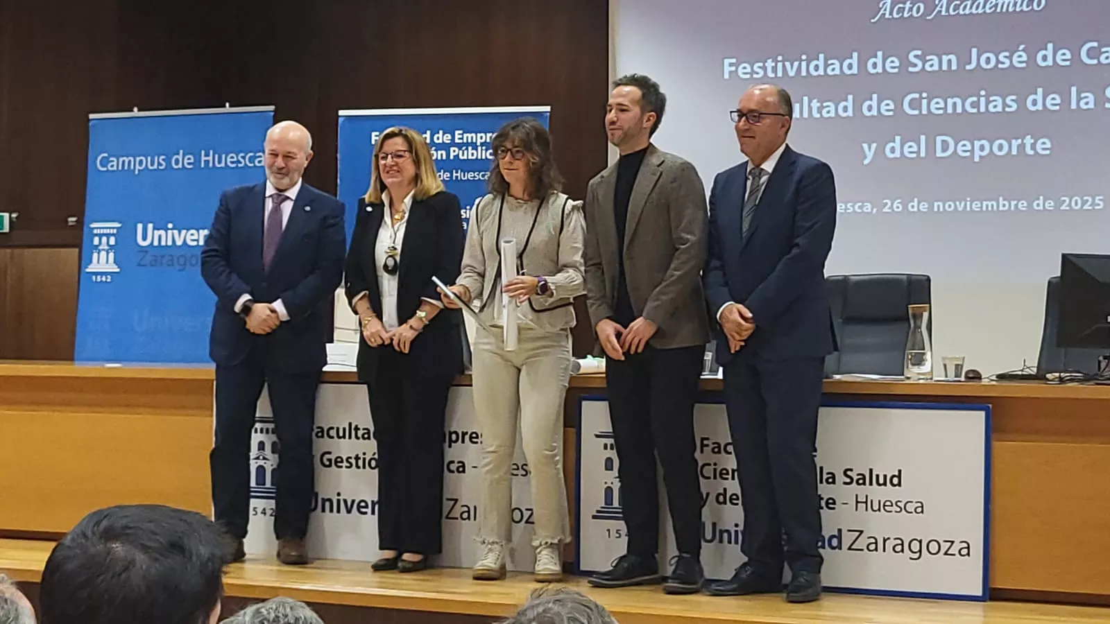 Fiesta de San José de Calasanz en la Facultad de Ciencias de la Salud y el Deporte