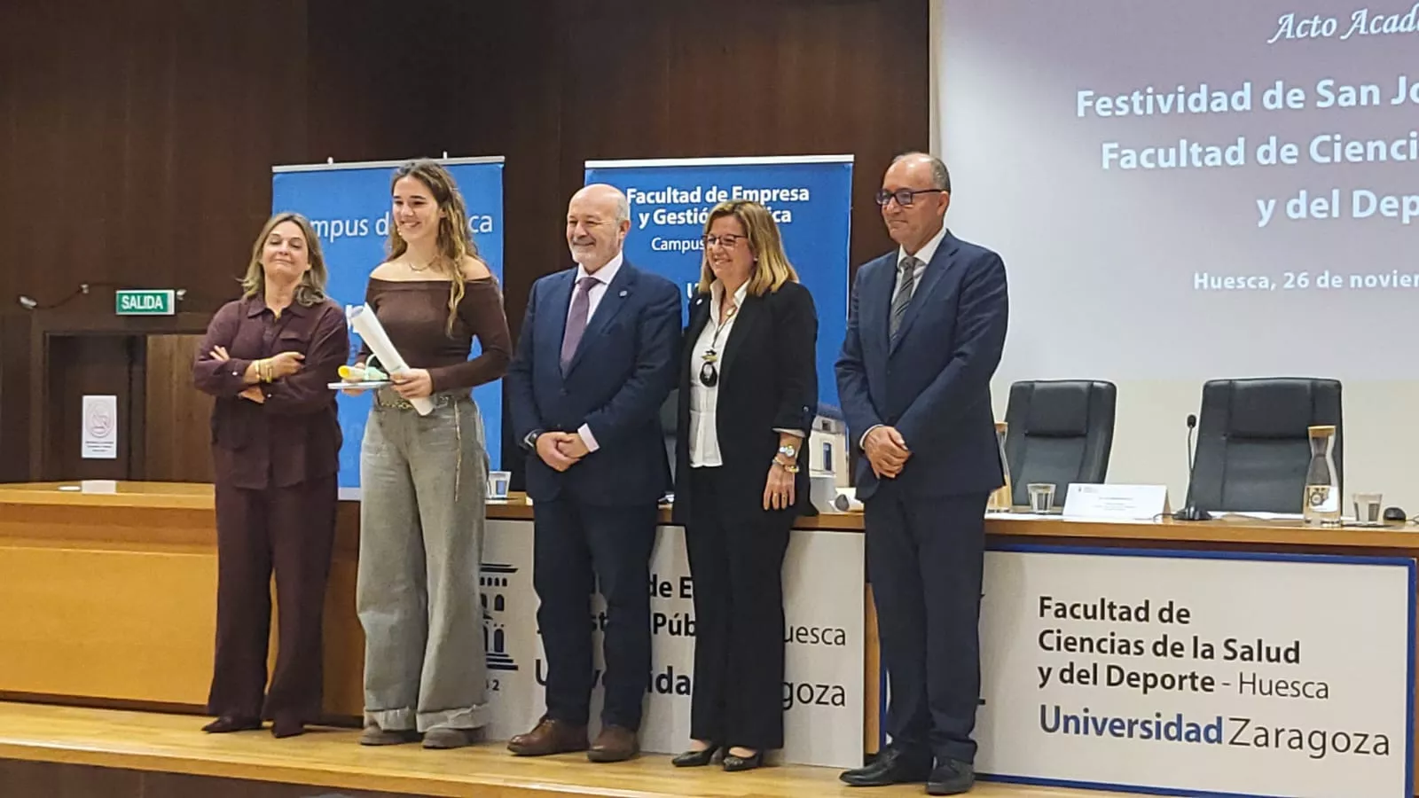 Fiesta de San José de Calasanz en la Facultad de Ciencias de la Salud y el Deporte
