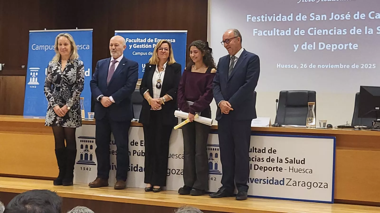 Fiesta de San José de Calasanz en la Facultad de Ciencias de la Salud y el Deporte