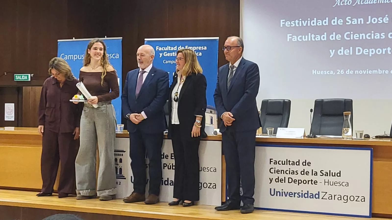 Fiesta de San José de Calasanz en la Facultad de Ciencias de la Salud y el Deporte