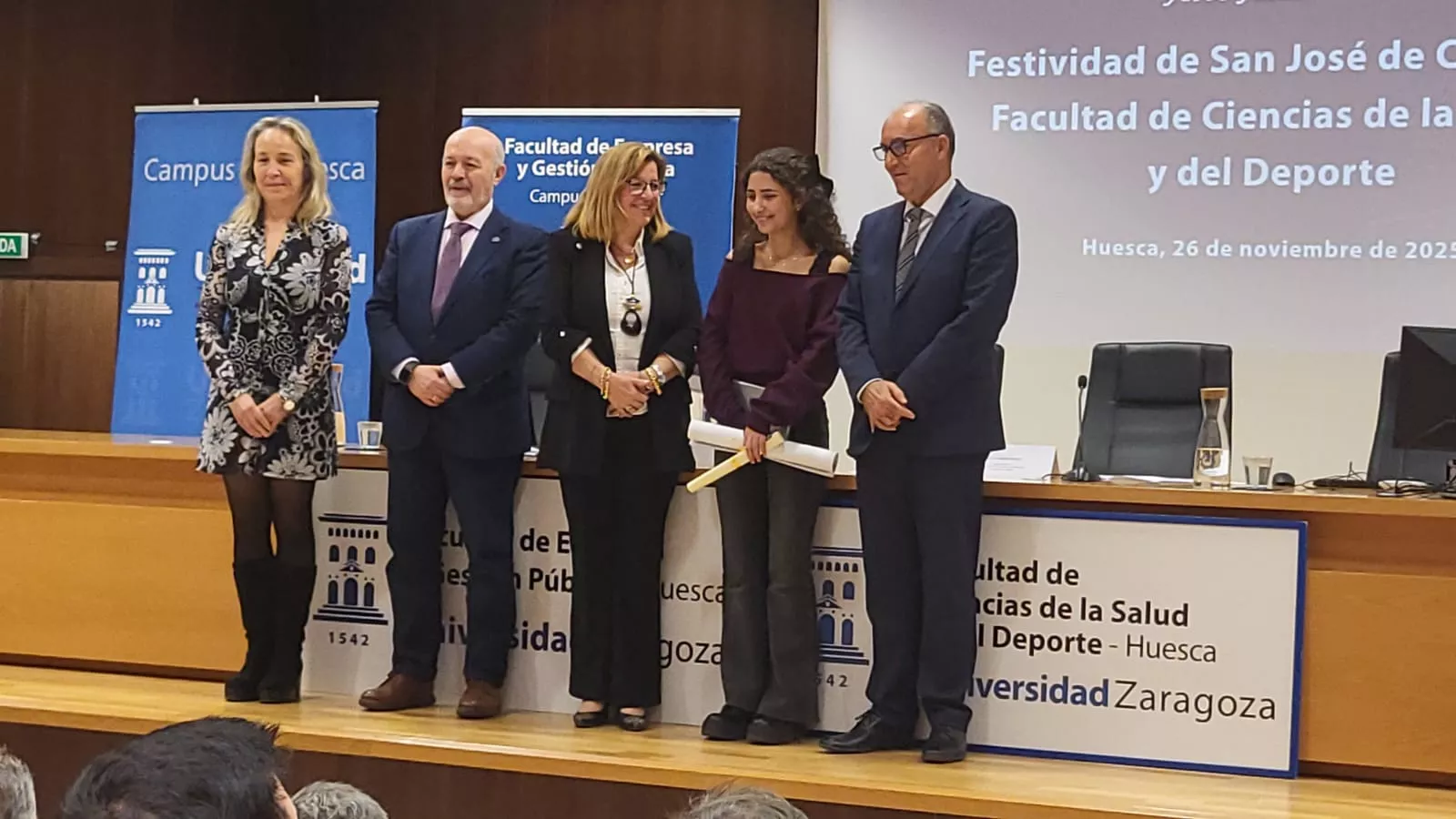 Fiesta de San José de Calasanz en la Facultad de Ciencias de la Salud y el Deporte