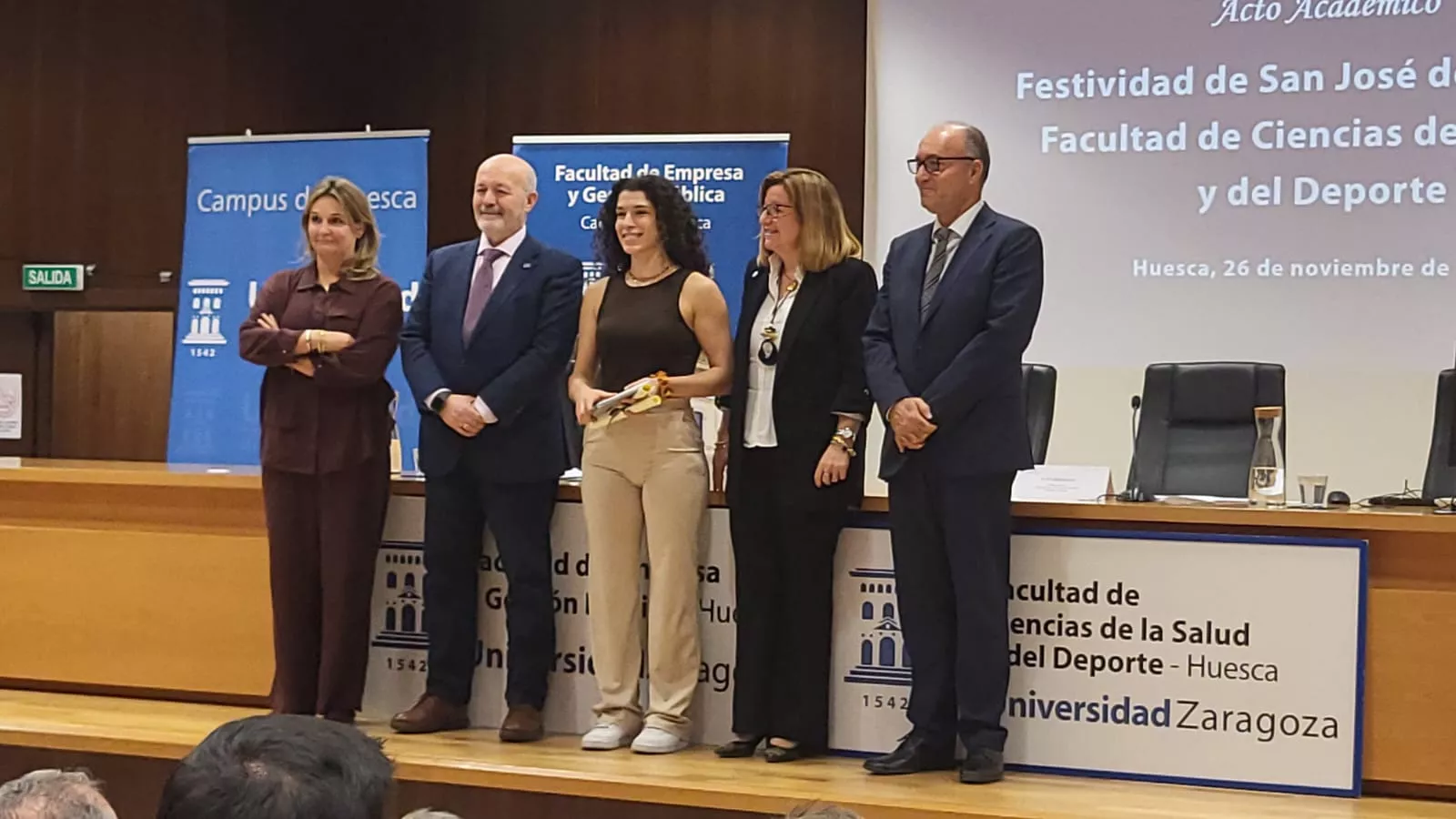 Fiesta de San José de Calasanz en la Facultad de Ciencias de la Salud y el Deporte