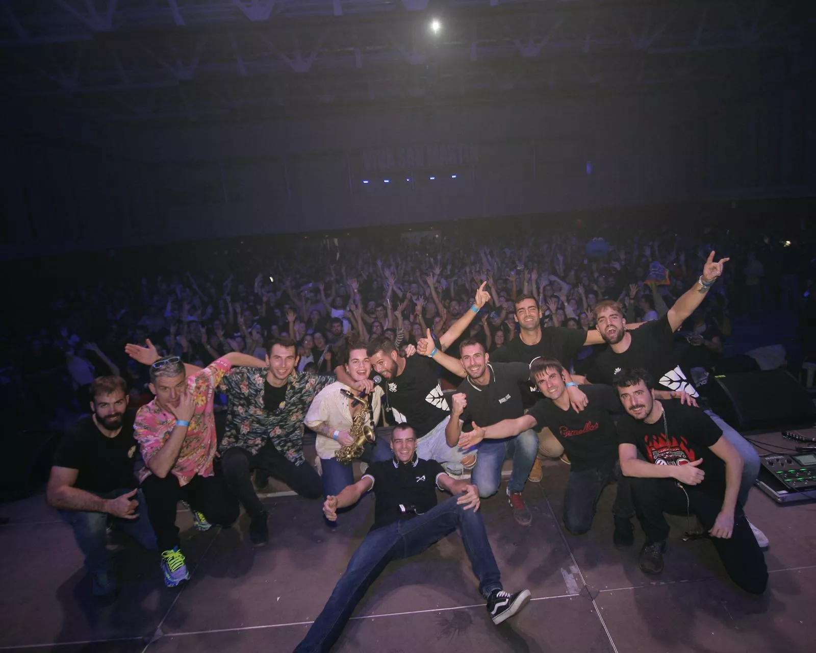 Imagen de un concierto de Fongo en el Vibra San Martín.